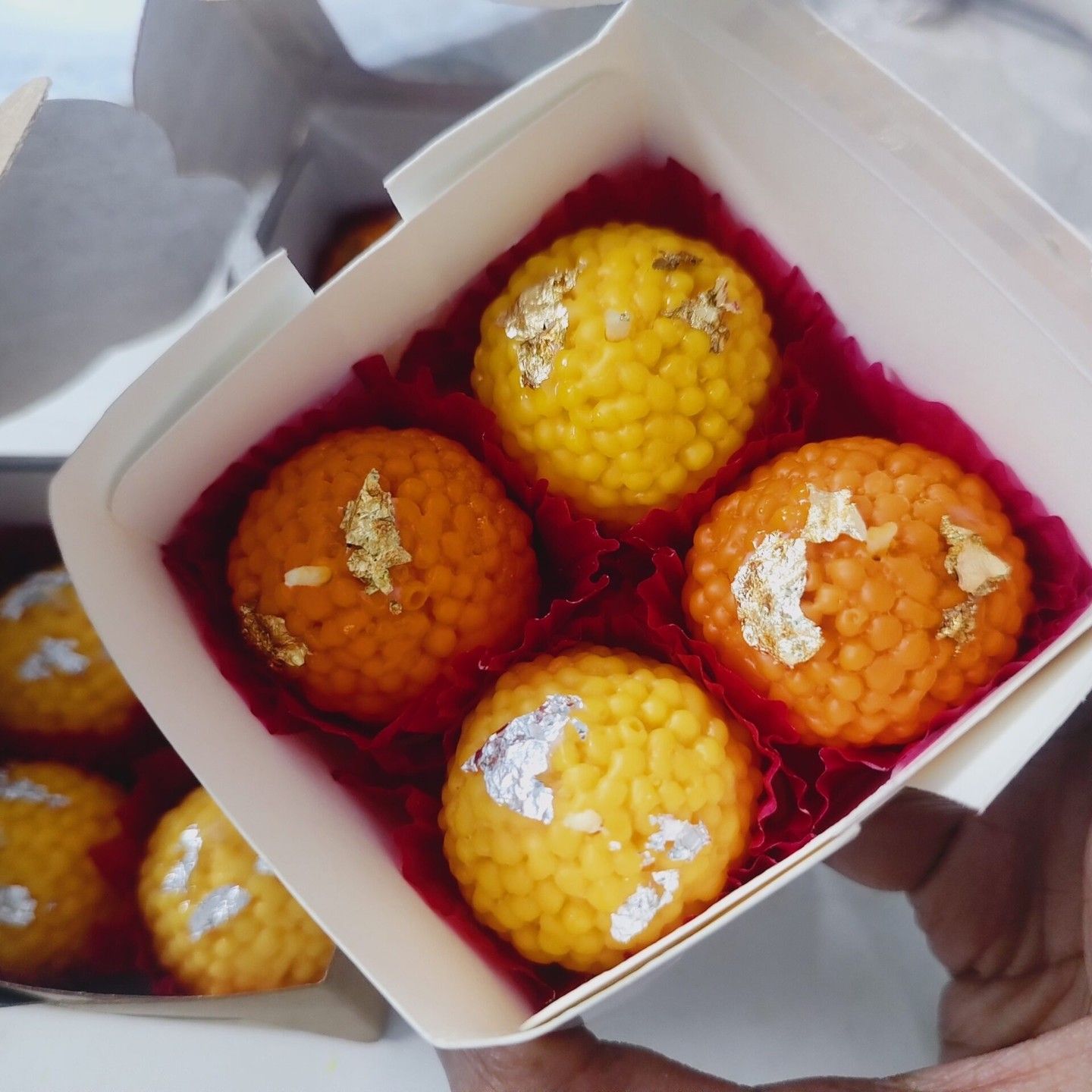 Laddoo Candle – Sweet. Fragrant. Festive.