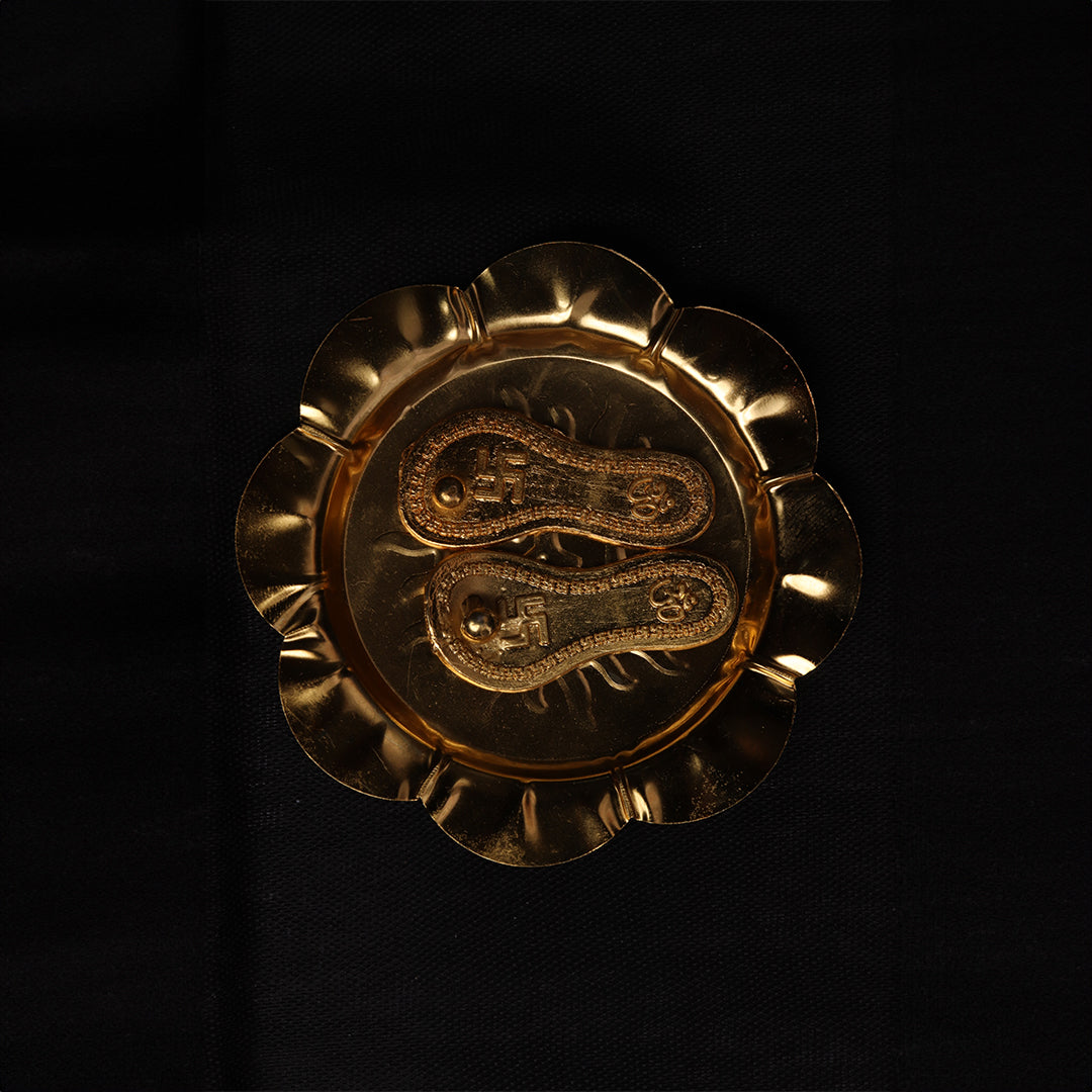 Charan Paduka With Plate