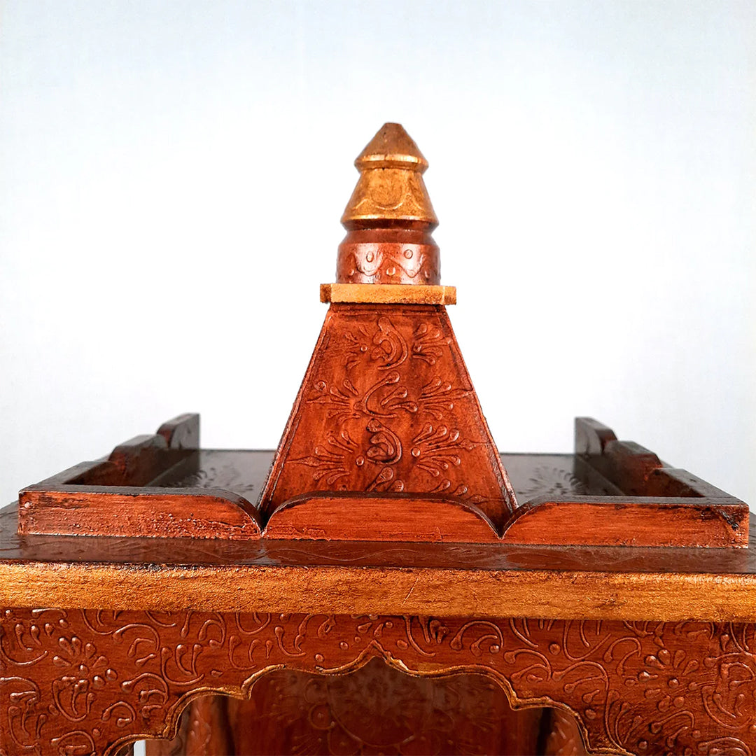Wooden Pooja Mandir