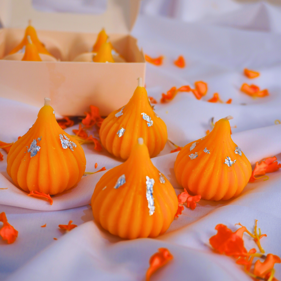Modak Candles – Divine Scented Set