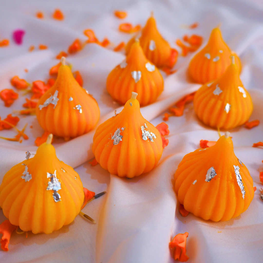 Modak Candles – Divine Scented Set