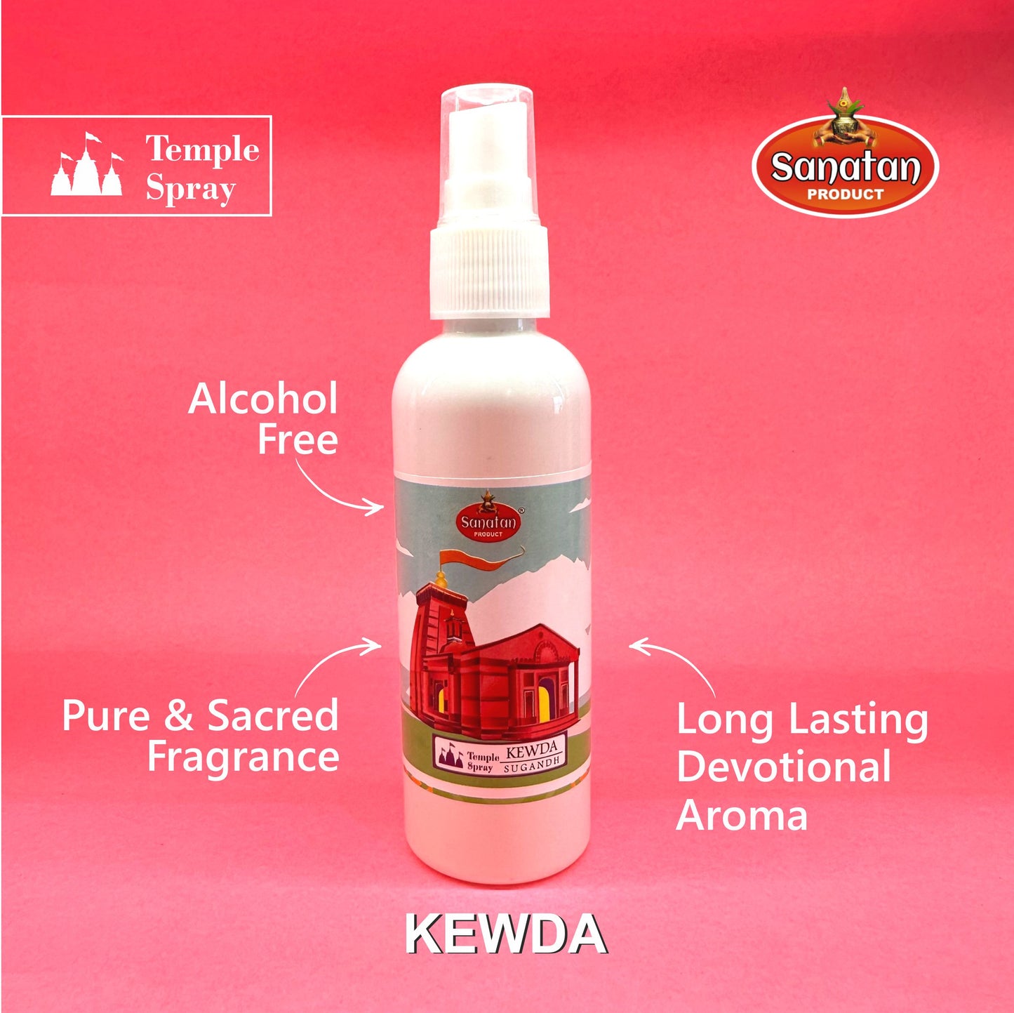 Kewda Temple Spray