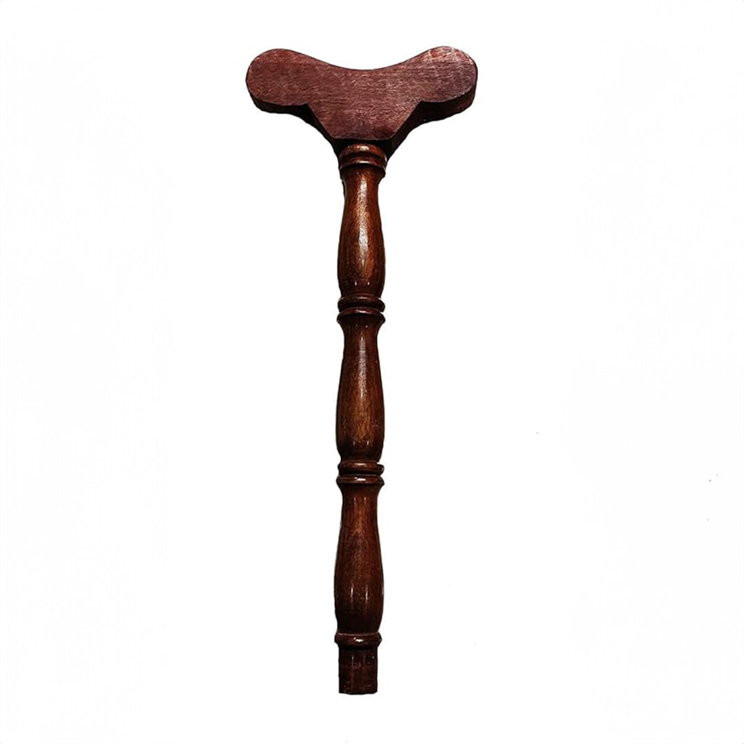 Yoga Stick/Danda, Wooden Hand Stand, Meditation Stick, Traditional, Indian Stick Used by Rishi Yogi