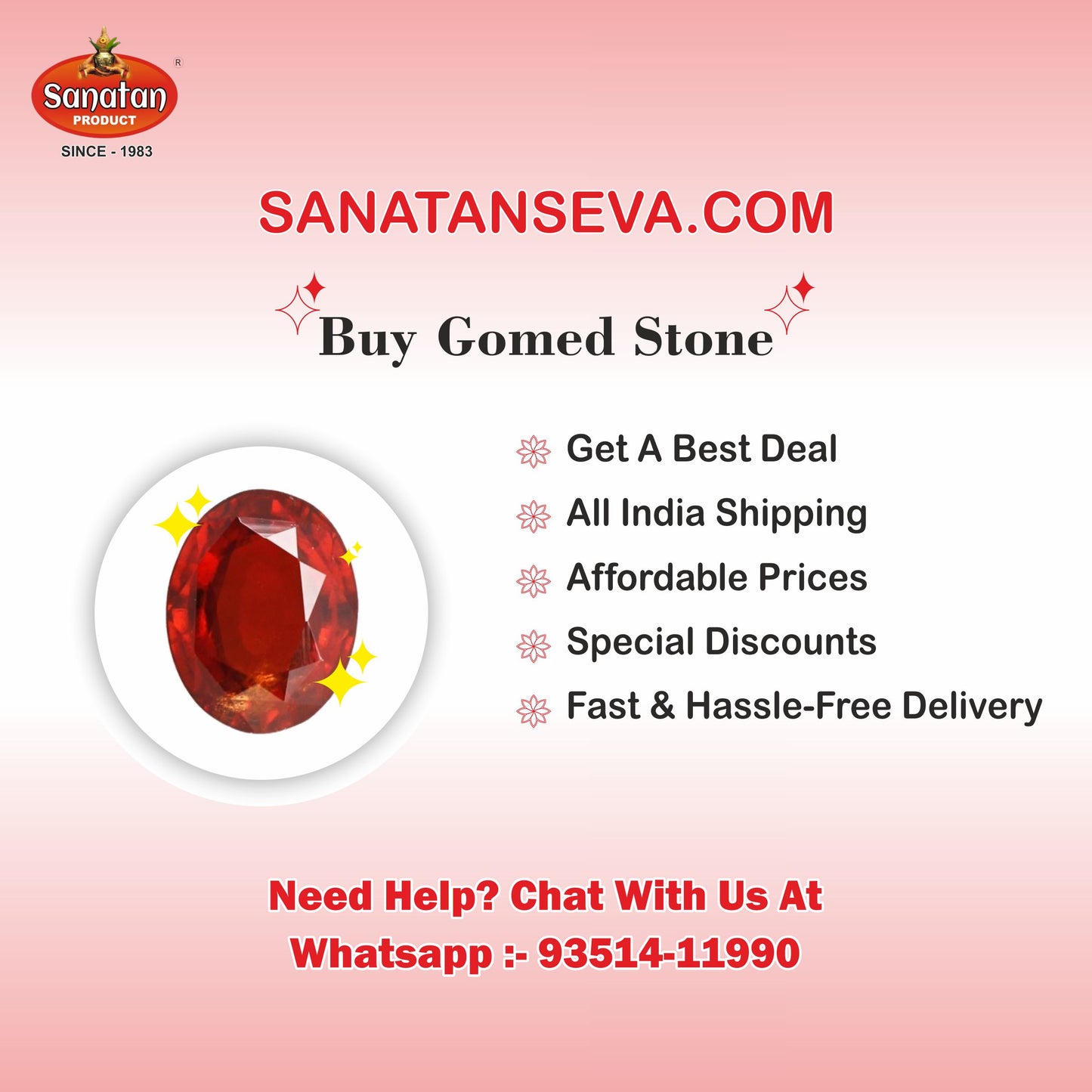 Gomed Stone