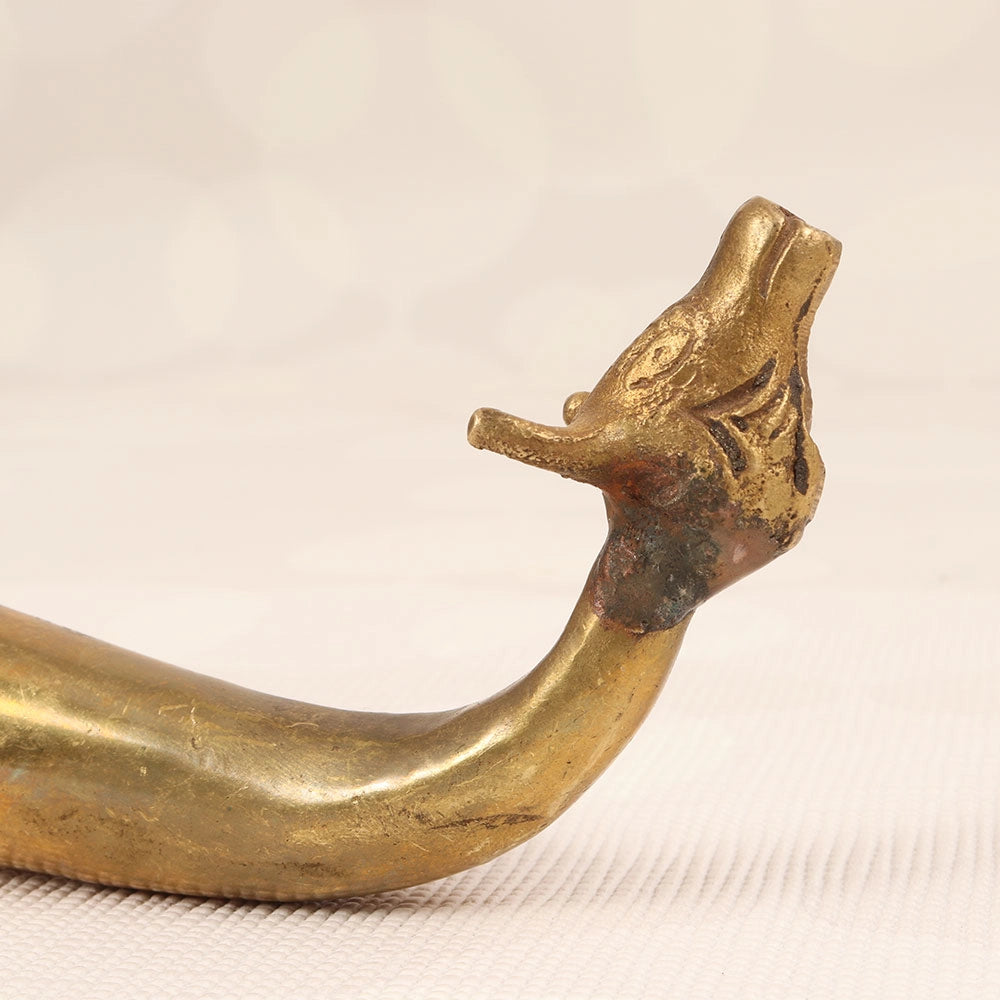 Brass Gaumukhi Shringi / Brass Shringi / Shringi for Abhishek