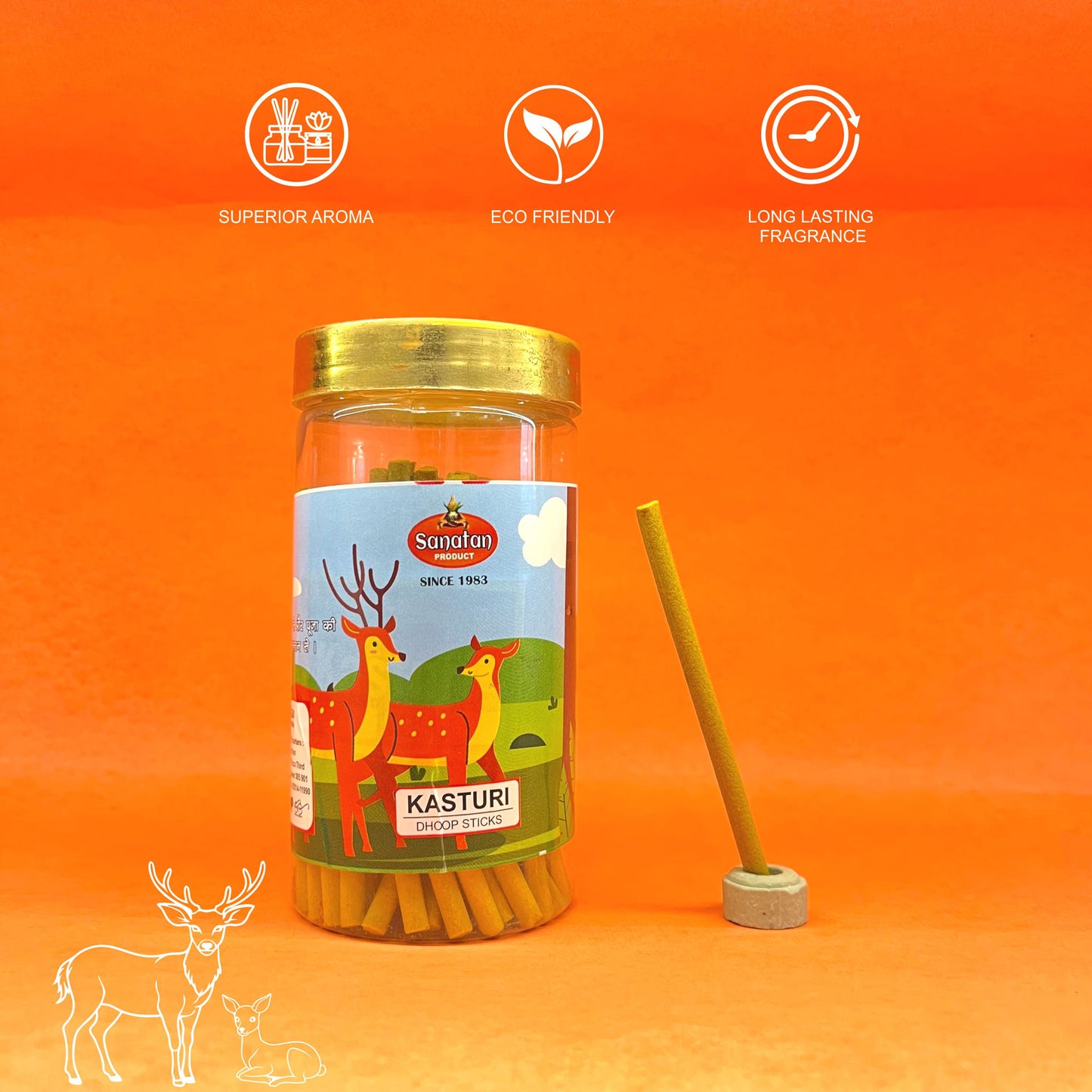 Sanatan Kasturi Dhoop Sticks