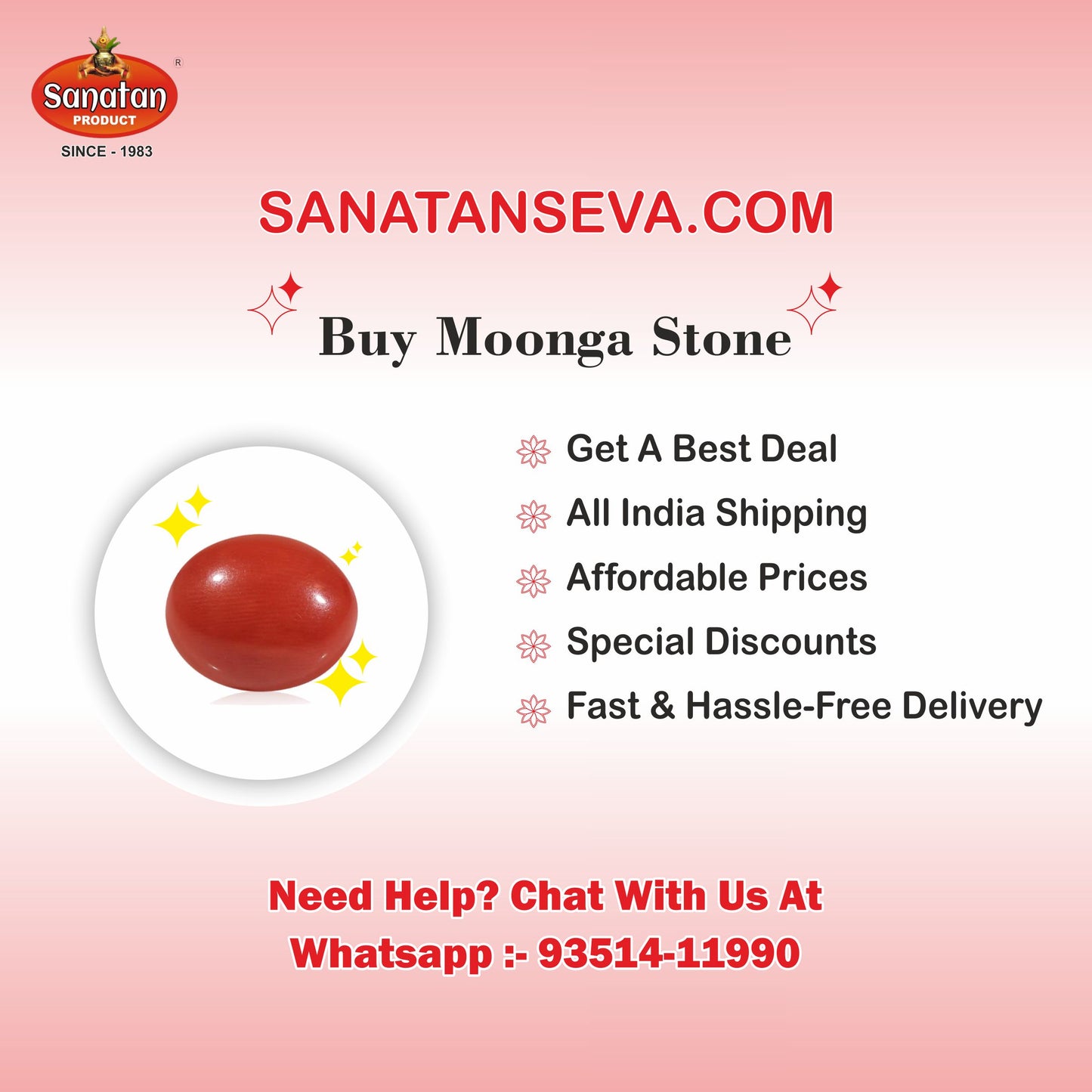 Moonga (Red Coral)