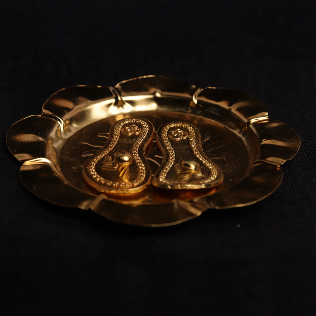 Charan Paduka With Plate