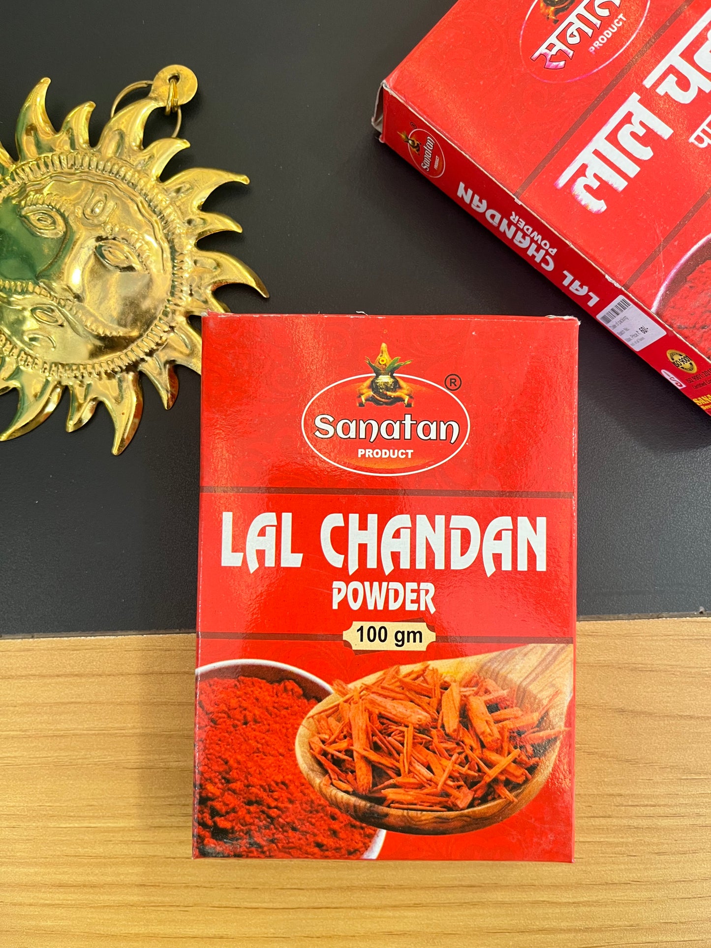 Lal Chandan Powder box