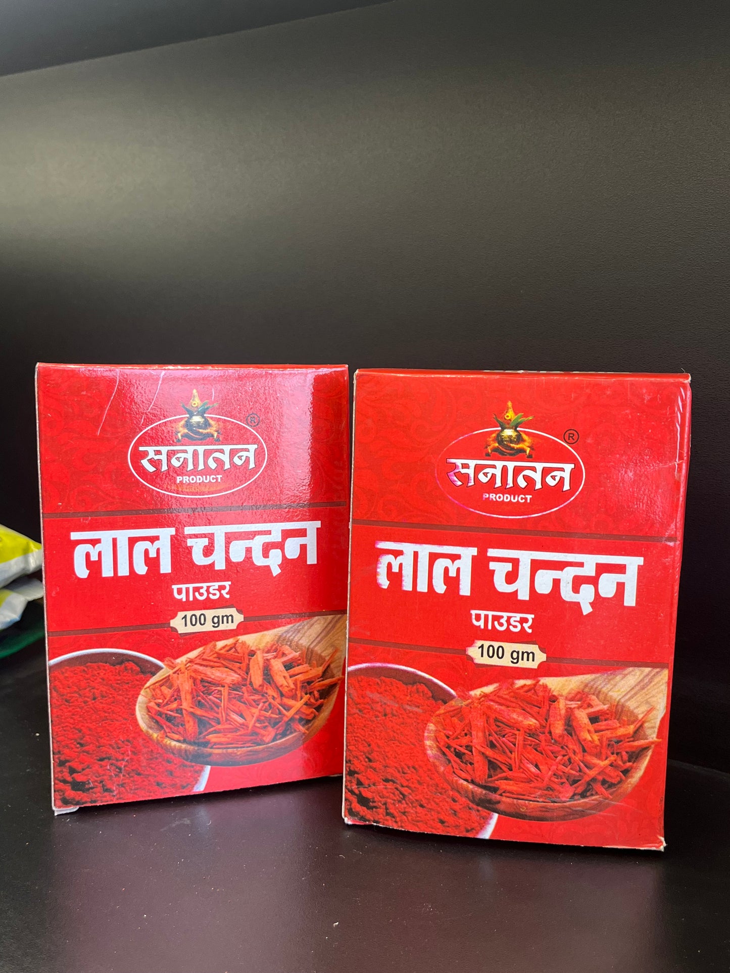 Lal Chandan Powder box