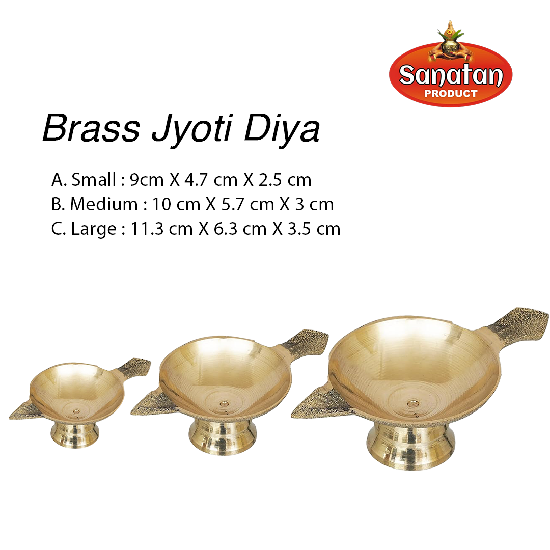 Brass Jyoti Diya for Puja || Brass Diya for Puja || Akhand Jyoti Diya for Pooja || Heavy Base Aarti Diya || Deepak for Puja Diwali