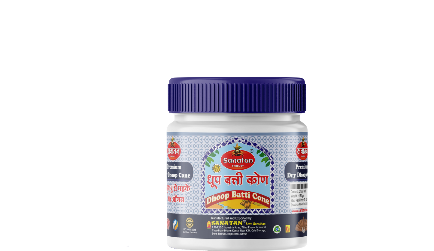 Pure Herbal Dhoop Cones – For Divine Fragrance & Spiritual Upliftment