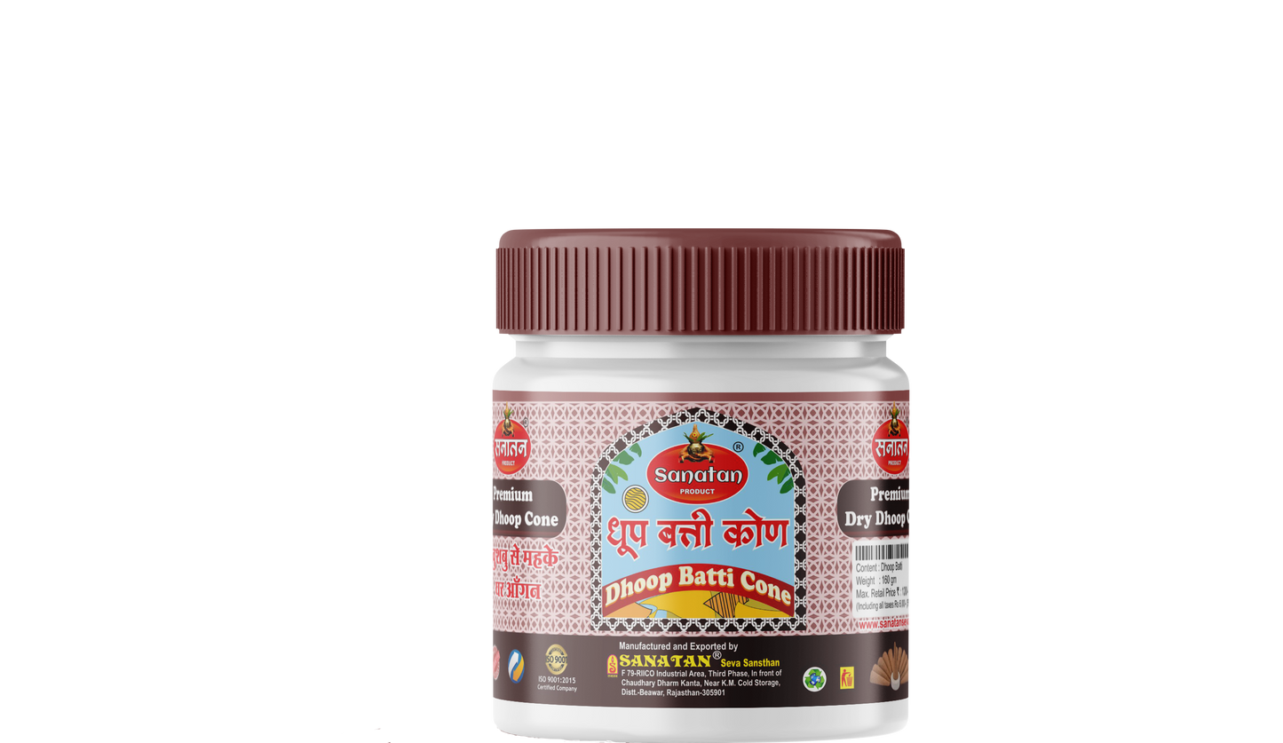Pure Herbal Dhoop Cones – For Divine Fragrance & Spiritual Upliftment