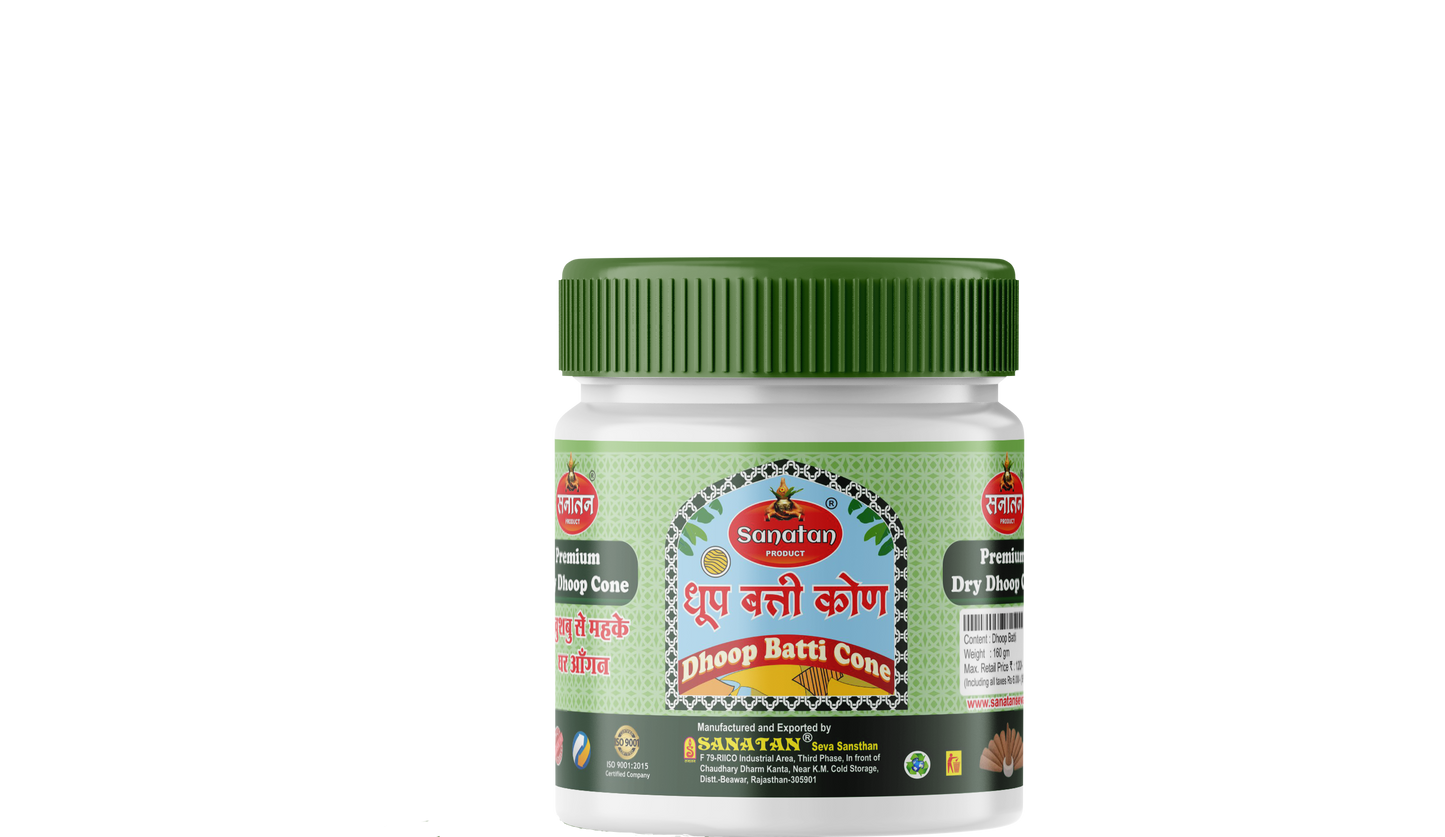 Pure Herbal Dhoop Cones – For Divine Fragrance & Spiritual Upliftment