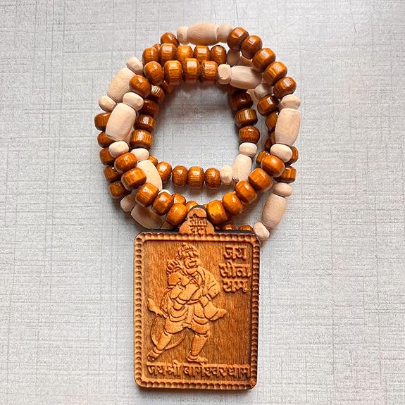 Shri Bageshwar Dham Kanthi Mala with Hanuman Locket – Original & Authentic