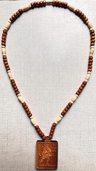 Shri Bageshwar Dham Kanthi Mala with Hanuman Locket – Original & Authentic