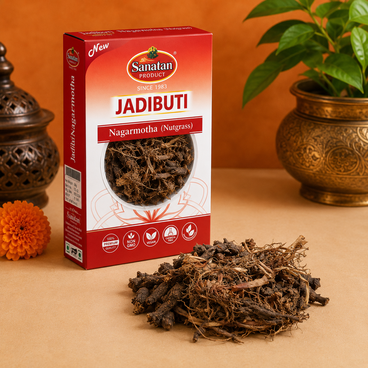 Sanatan Pure Nagarmotha Root – For Ritual & Spiritual Use