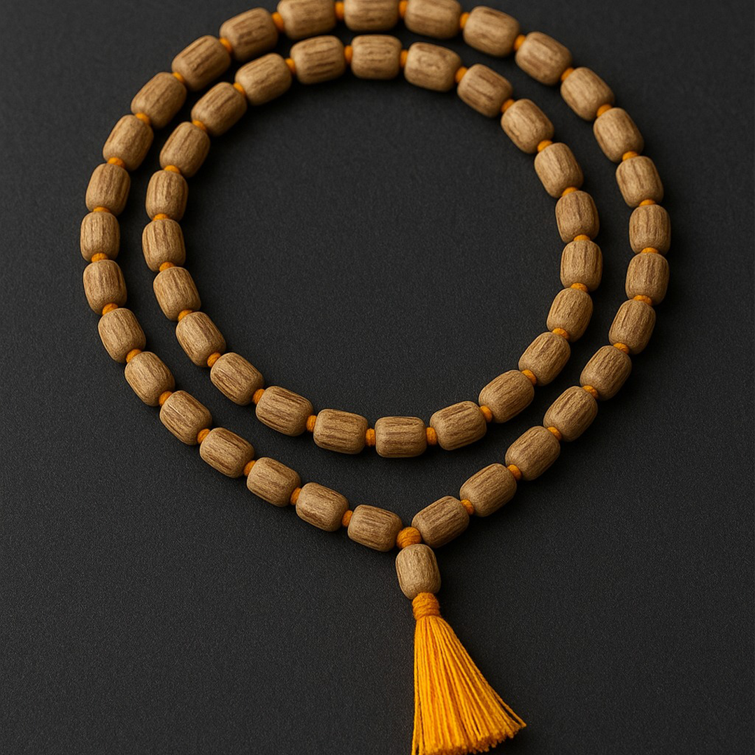 Van Tulsi Mala – For Devotion, Healing & Inner Harmony ( Size: Small ).