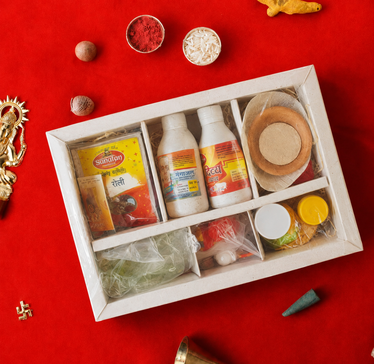 Puja Sahitya Ganpati Box