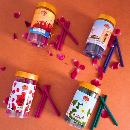 Divine Dhoop Sticks Combo of 7 Fragnances
