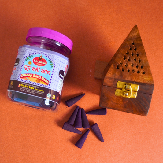Aroma Dhoop Cone and Dhoopbatti stand  combo