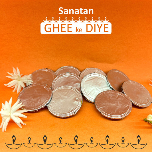 Sanatan disposable Ghee Diya 30 Pcs