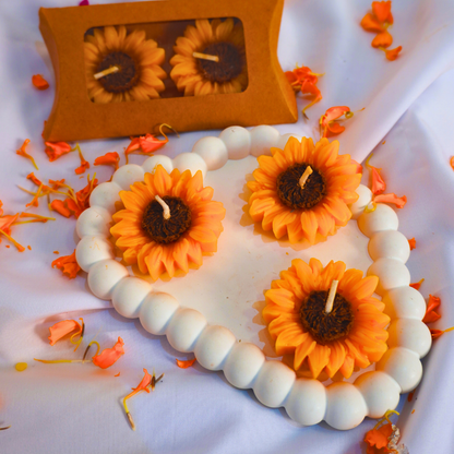 Sunflower Candle