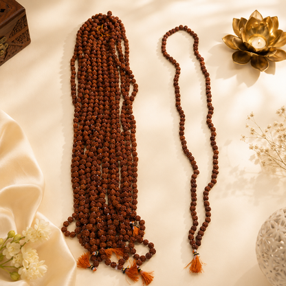 5 Mukhi Rudraksha Mantrit Mala
