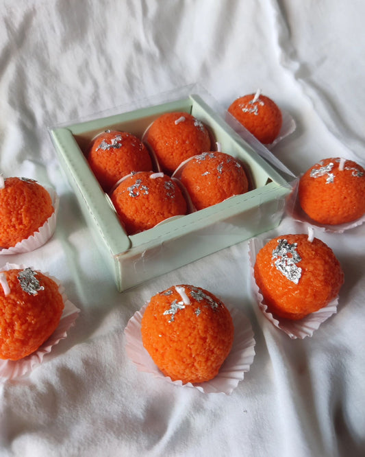 Laddoo Candle – Sweet. Fragrant. Festive.