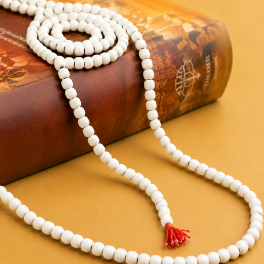 White Chandan Mala
