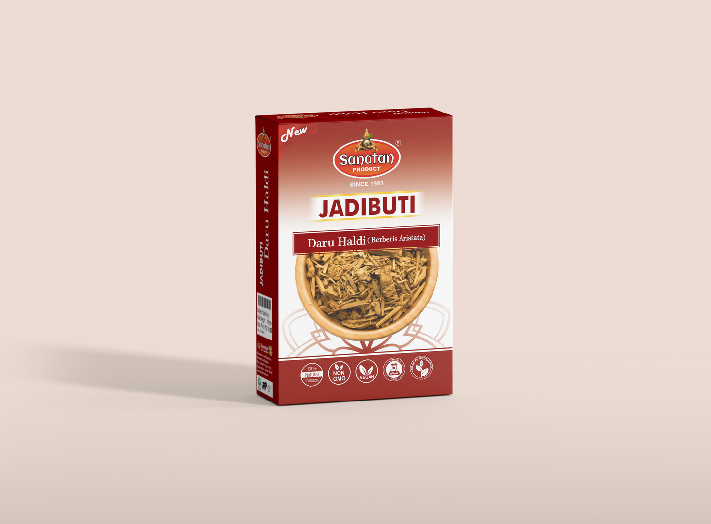 Sanatan pure Daru Haldi Root – Pooja Samagri for Energy Cleansing