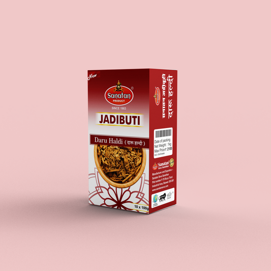 Sanatan pure Daru Haldi Root – Pooja Samagri for Energy Cleansing