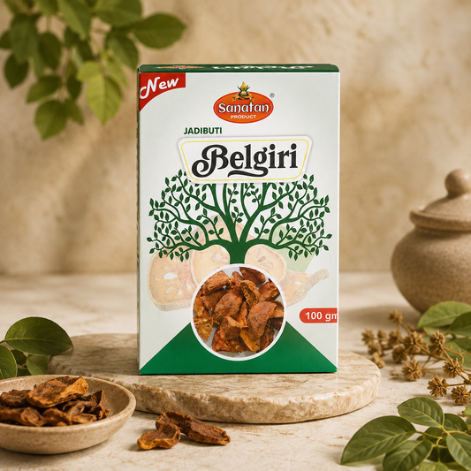 Sanatan Pure Belgiri Herb – For Yagya and Spiritual Rituals