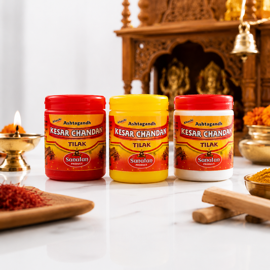 Kesar Chandan Tilak Combo Pack