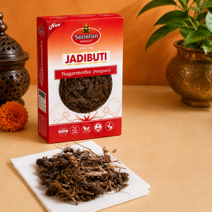 Sanatan Pure Nagarmotha Root – For Ritual & Spiritual Use