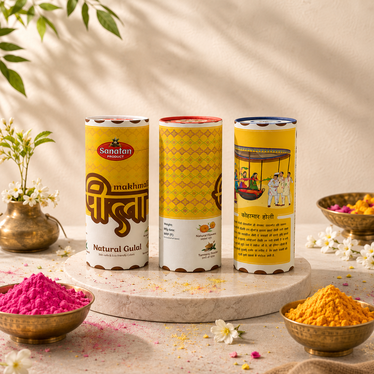 Yellow Gulal