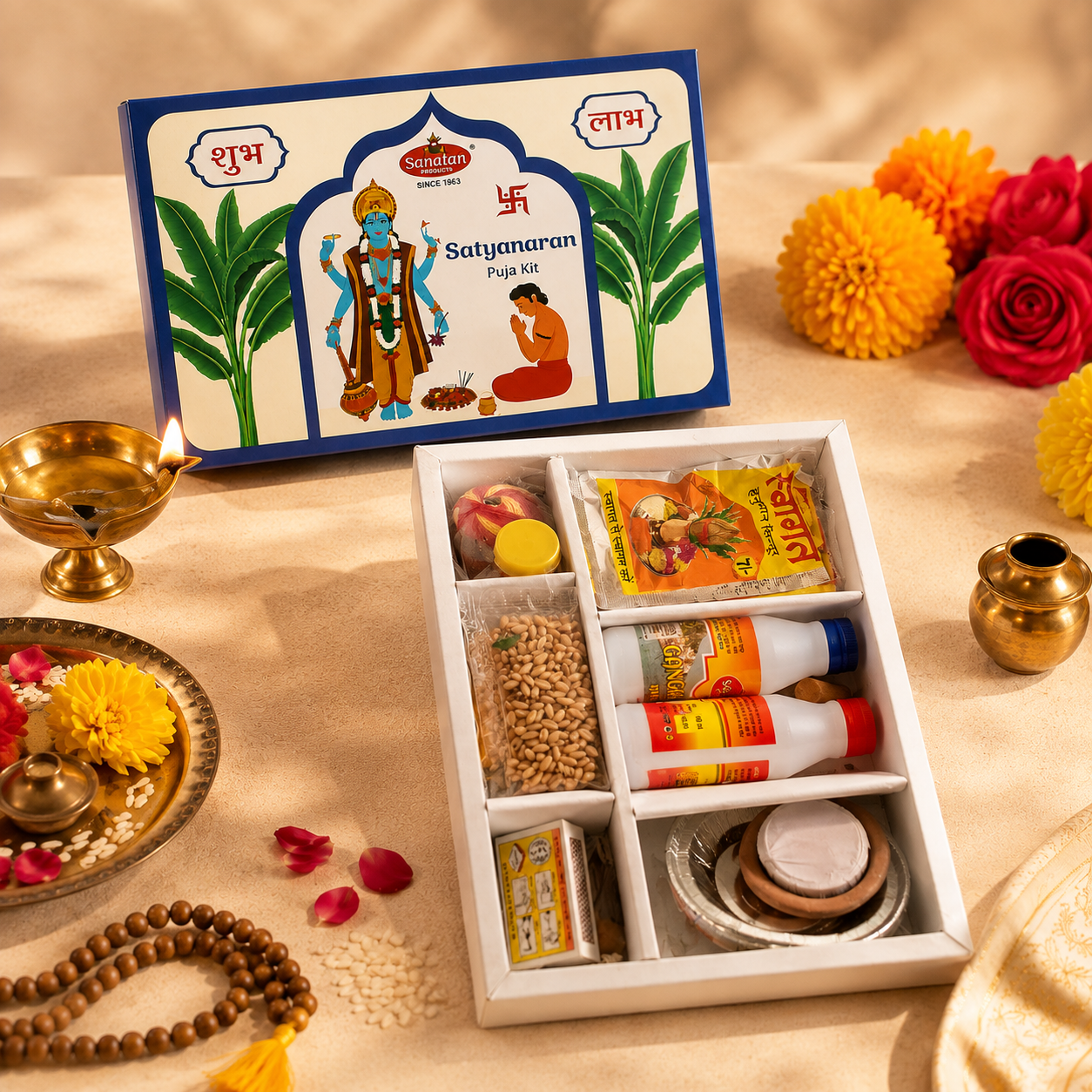 Satyam Narayan Puja Box