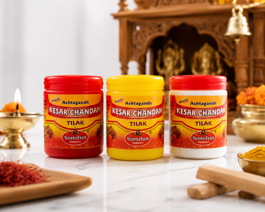 Kesar Chandan Tilak Combo Pack