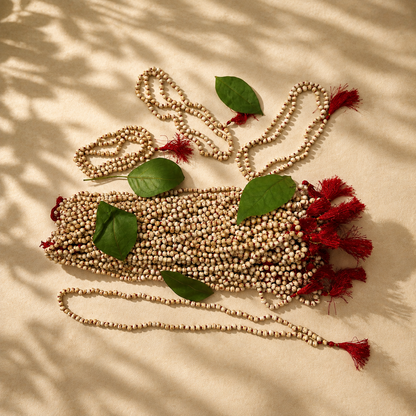 White Munjiya Mala – Mantrit