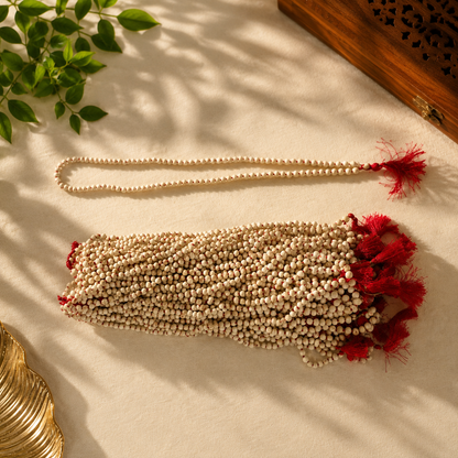 White Munjiya Mala – Mantrit